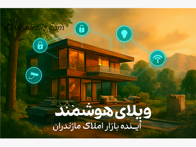 ویلاهای هوشمند؛ آینده بازار املاک مازندران