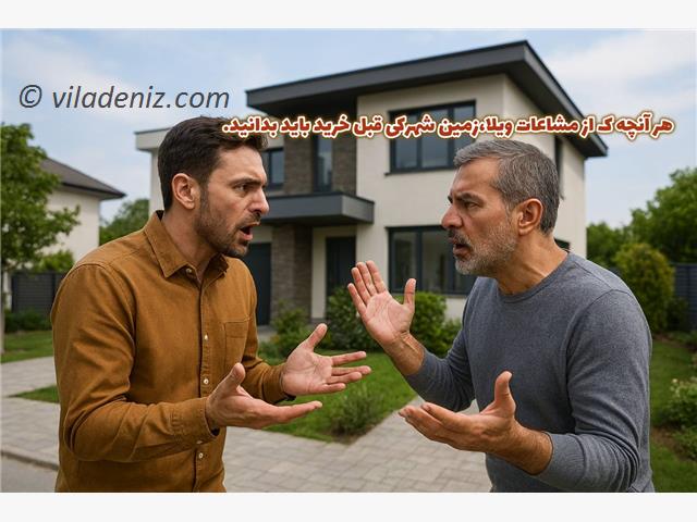 به مشاعات شهرکی در خرید ویلا و زمین شهرکی باید توجه کرد، چون