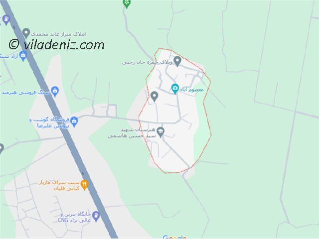 معصوم آباد کجاست و خرید ویلا در معصوم آباد نور
