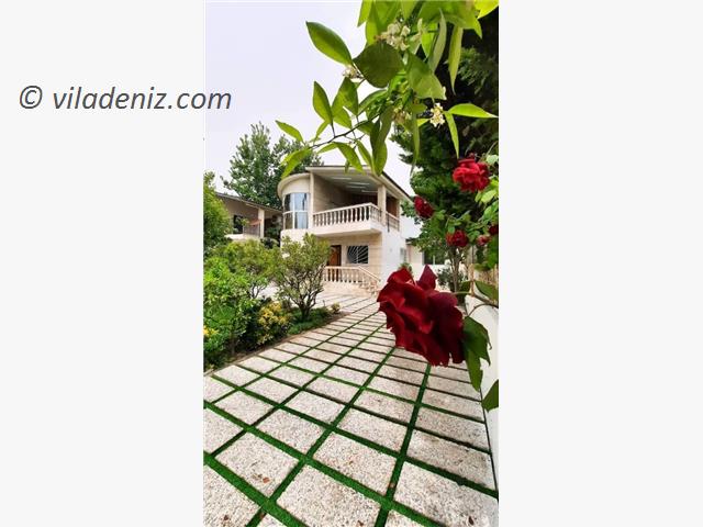 ویلا باغ دوبلکس نما سنگی